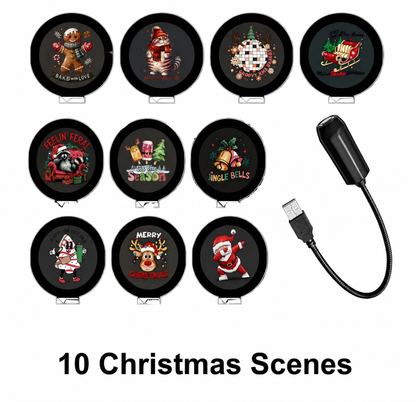 🎄👻 ✨ 60,000+ Sold — Plug & Play HD Holiday Projector for Christmas & Halloween Decor