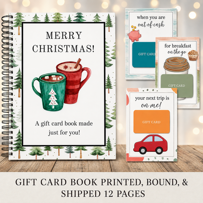 🎄Tzeternity™ Christmas Gift Card Book❤️‍🔥
