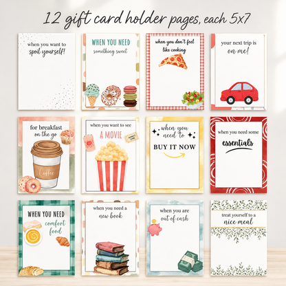 🎄Tzeternity™ Christmas Gift Card Book❤️‍🔥