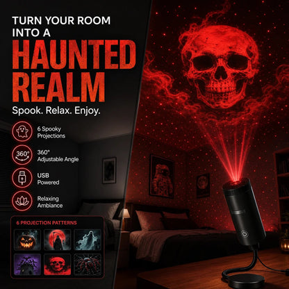 🎄👻 ✨ 60,000+ Sold — Plug & Play HD Holiday Projector for Christmas & Halloween Decor