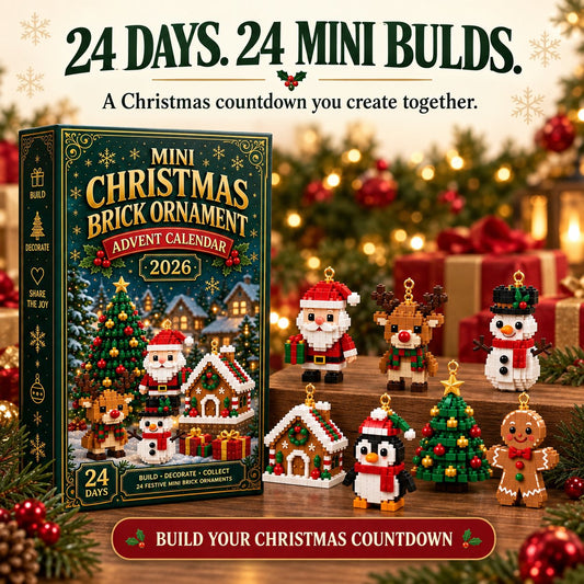 🎄 24-Day Mini Christmas Ornament Advent Calendar – Save 49%! ✨