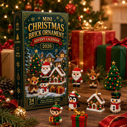 🎄 24-Day Mini Christmas Ornament Advent Calendar – Save 49%! ✨