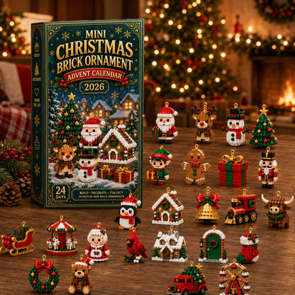 🎄 24-Day Mini Christmas Ornament Advent Calendar – Save 49%! ✨