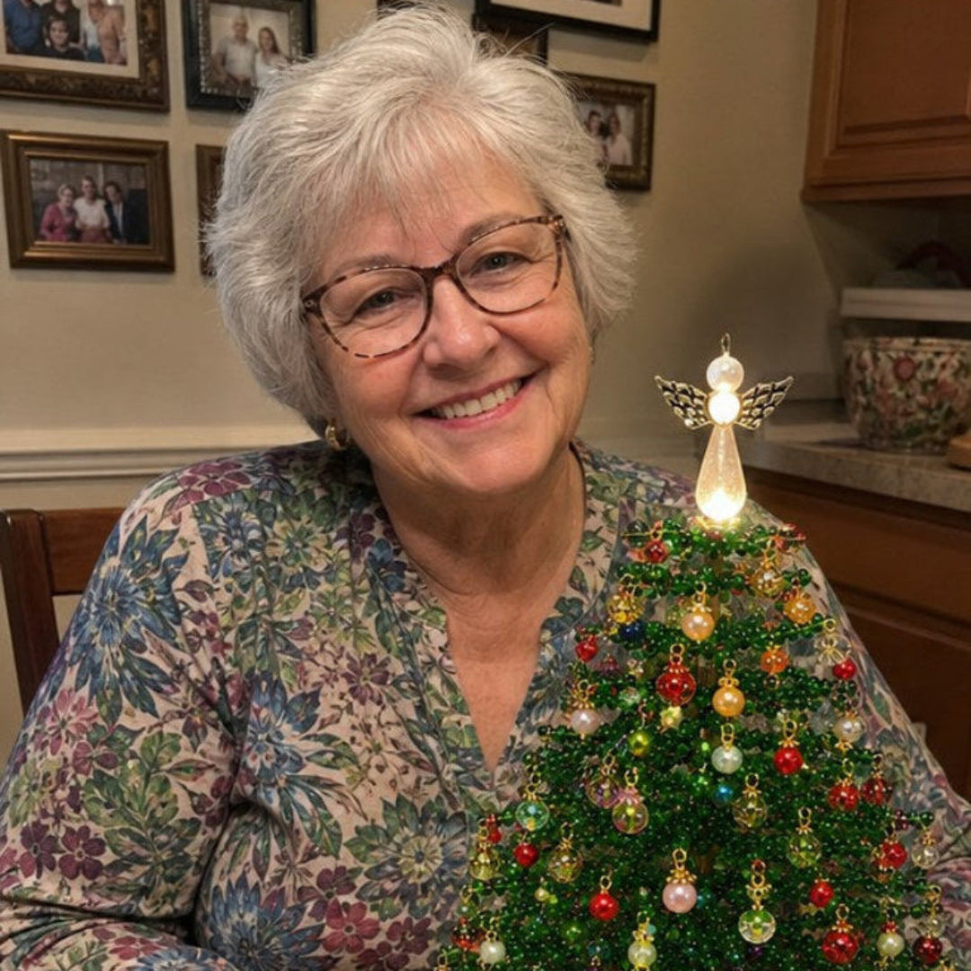 Tzeternity™ Beaded Christmas Tree Kit